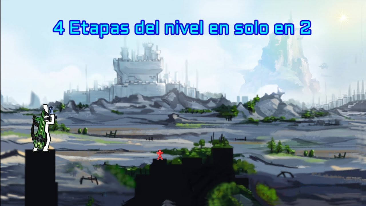 Cruza un nivel de 4 etapas en 2