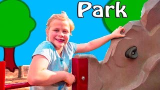 ASSISTANT Playground Playdate Fun with Animals Swings and Monkey Bars