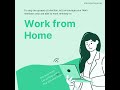 Work from Home with these easy tips  #Covid19 - Stay Safe - Stay at Home -