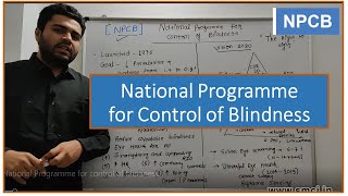 National Programme for control of blindness NPCB