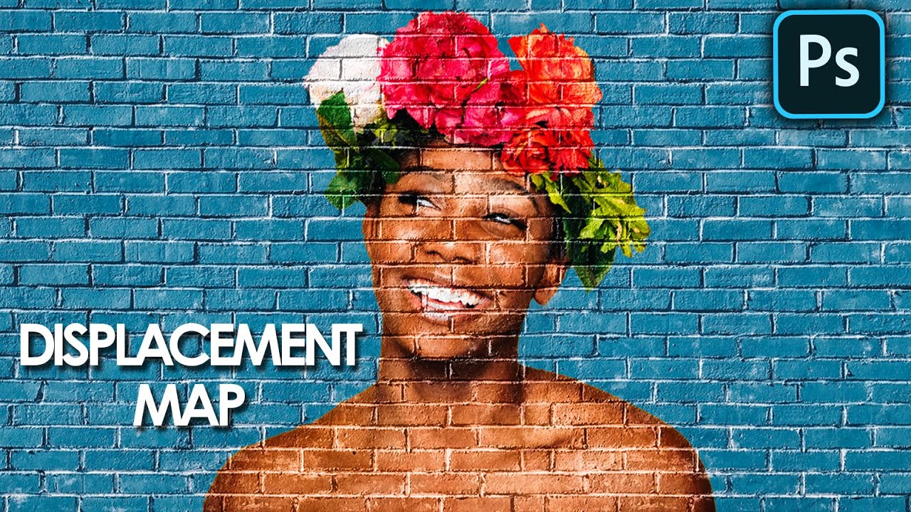 Displacement Map Photoshop 2022 Adobe Photoshop Tutorial YouTube