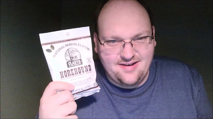 Trying Horehound Candy