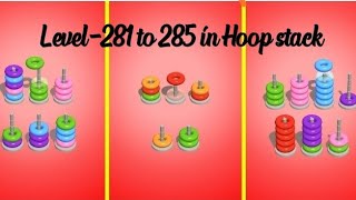 Level-281 to 285 in Hoop stack