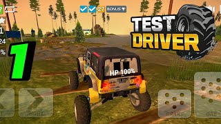 Test Driver Offroad Simulator Gameplay Best Driving Games For Android 🔥 screenshot 1