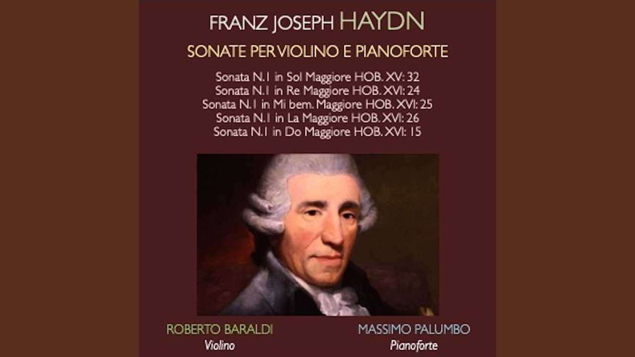 Obejrzyj Sonata for Violin and Piano in G Major, Hob. XV:32: I. Andante (From Piano Trio Arr. by... w YouTube