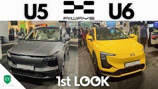 Aiways U5 and U6 - First Look