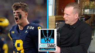 NFL Mock Draft picks 1-8: Vikings trade up for J.J. McCarthy | Chris Simms Unbuttoned | NFL on NBC