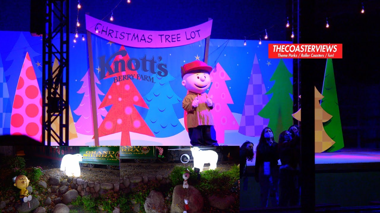 Taste of Merry Farm 2020. Holiday Walk-through of Camp Snoopy at Knott's Berry Farm
