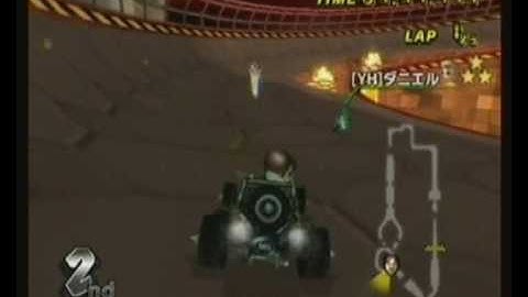 Mario Kart Wii: The extremely stupid blue shell