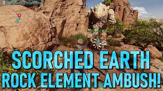 1800 Metal Run, Rock Elemental Ambush Escape - ARK Survival Ascended - Scorched Earth (EP353)