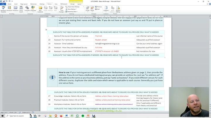 3.1a Application: Info ready for capture