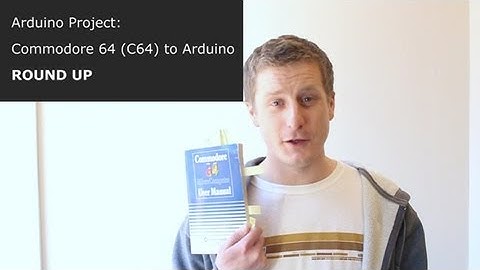 Arduino Project: Part 2 of Commodore 64 interfacing across the user port