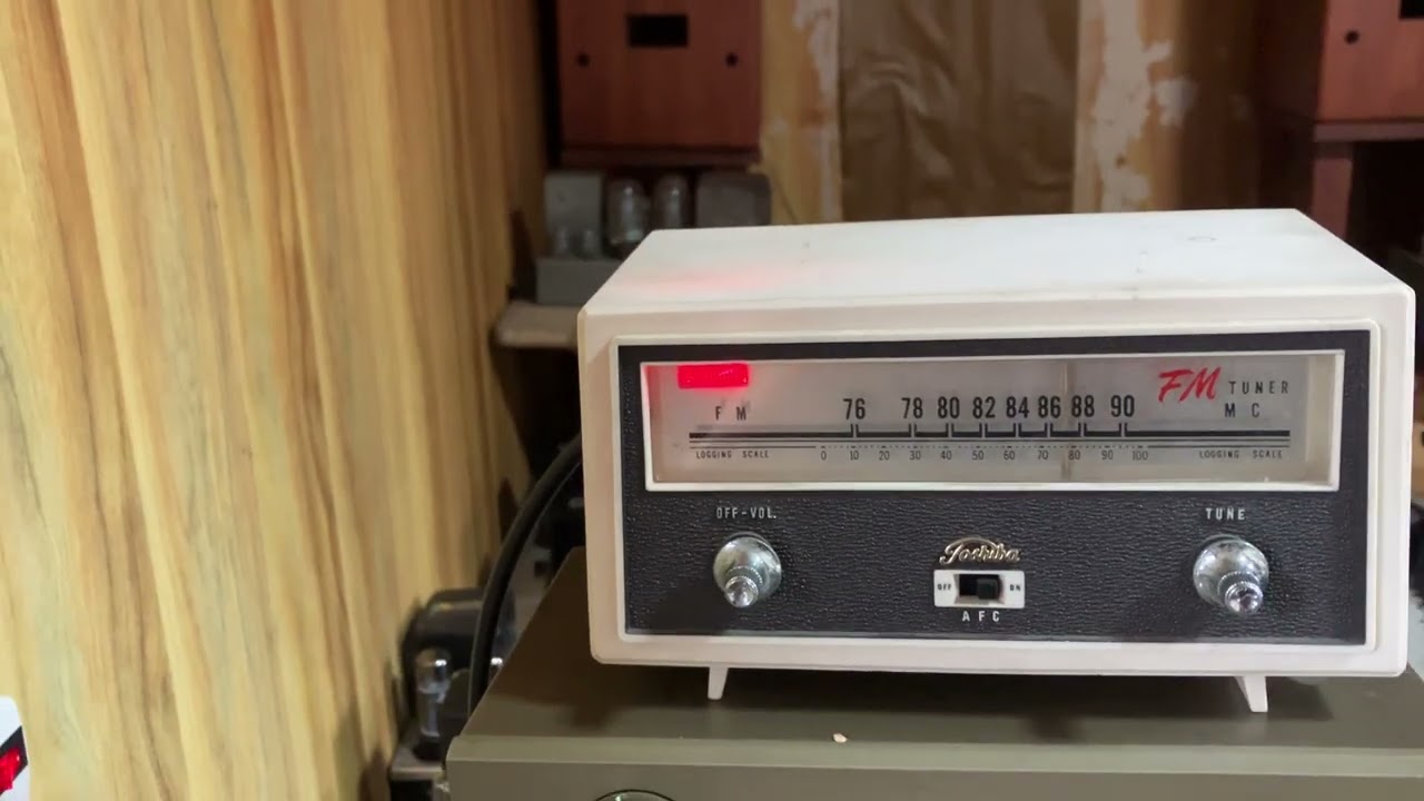 東京芝浦電気 FMT-100 FMチューナー 今日もいろいろ 1962年製 東芝FMチューナー FMT－100 | Yさん