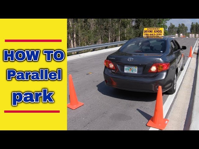 HOW TO PARALLEL PARK/PASS DRIVING TEST/AUTO TIPS class=