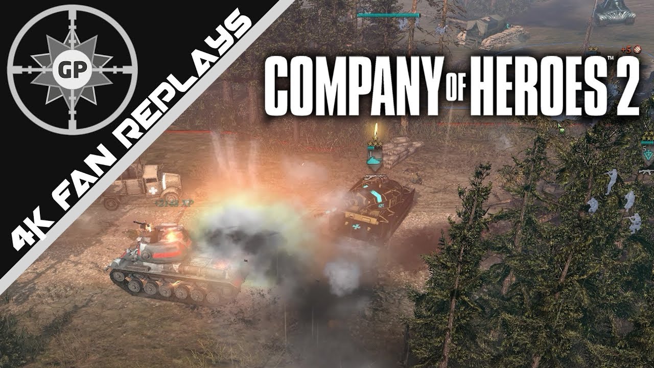 Доктрина укрепления ИДЕАЛЬНА — повторы Company of Heroes 2 4K #99