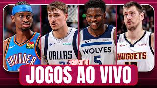 JOGOS da NBA AO VIVO I Clippers x Pelicans, Raptors x Bulls e tudo da rodada no CrunchTime