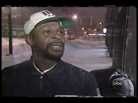ABC News Nightline January 12, 1996 Washington D.C. blizzard