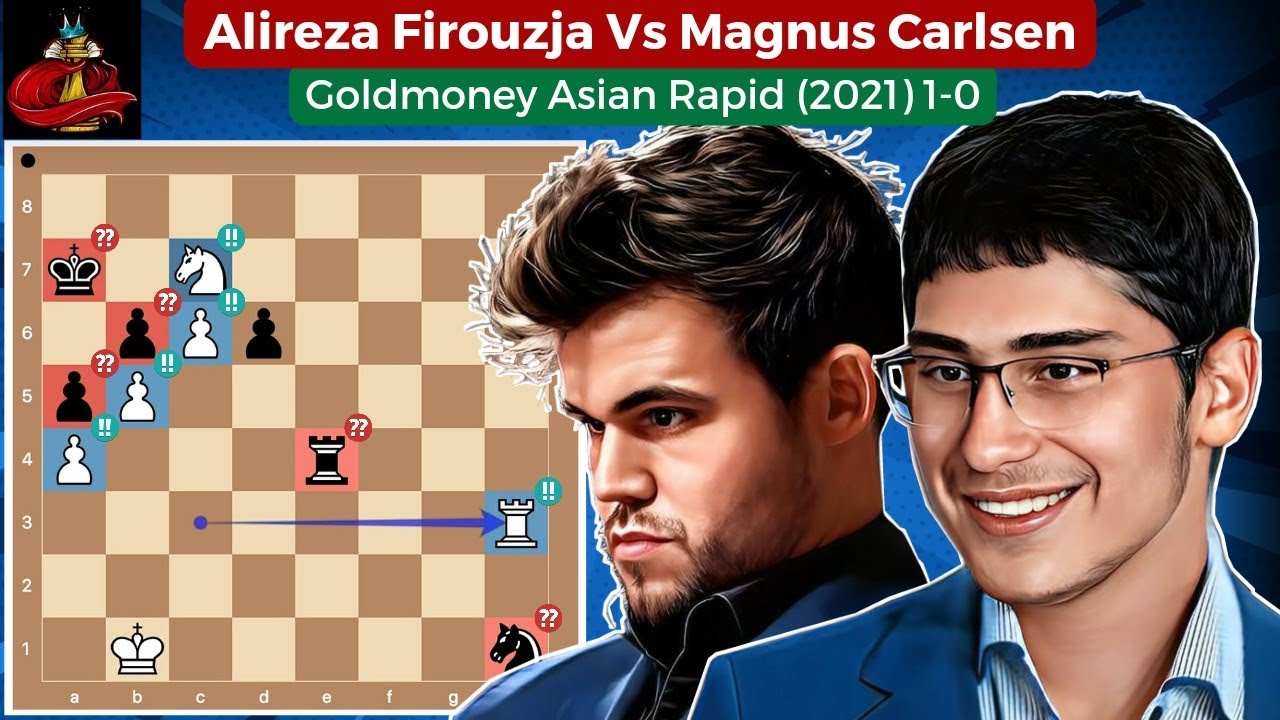 Magnus Carlsen Defeats Firouzja Brilliantly To Start 2021! 