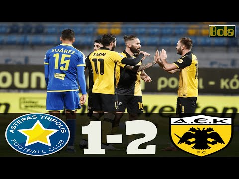 Αστέρας Τρίπολης - ΑΕΚ 1-2 Τα στιγμιότυπα 29.11.2020