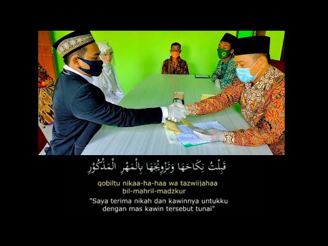 Akad nikah bahasa arab dan terjemahannya