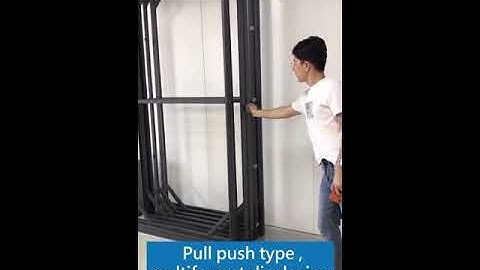 Pull-Push Display Rack/Pull-push display rack showroom/Pull push type , multiformat displaying