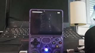 R36SX is running Doom benchmark on pico 286 emulator