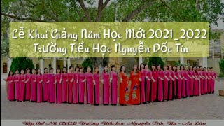 Lễ Khai Giảng Năm Học 2021_2022 Trường Tiểu Học Nguyễn Đốc Tín An Thái An Lão TP Hải Phòng