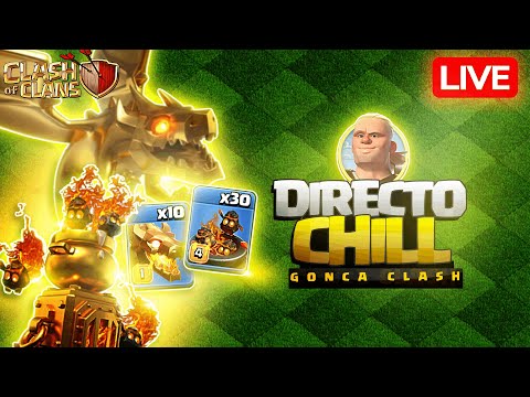🚨 HORNOS y DRAGONES, REVISIÓN de ALDEAS, RANKED y MÁS | DIRECTAZO en Clash of Clans | #coc #gonca