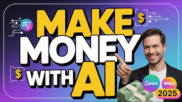 How to Make Money with AI Tools & Automation in 2025 ChatGPT, Canva, Midjourney Guide