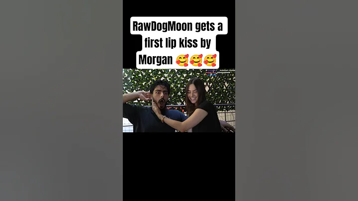 RAWDOGMOON Gets First Lip Kiss From Morgan 😱💋 #Shorts #twitch #cs2overpass #csgoskins