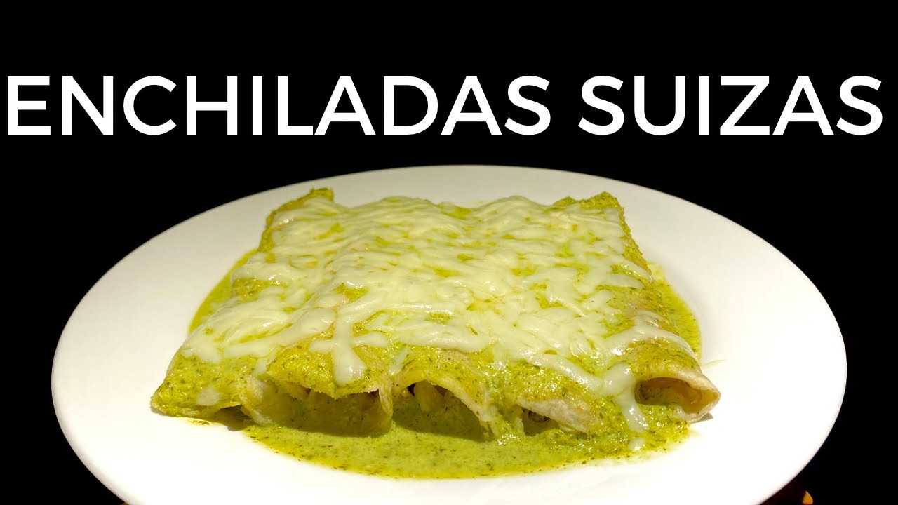 COMO HACER ENCHILADAS SUIZAS l RECETA EXPRESS l PACOCINAR YouTube