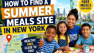 How to find a summer meals site in New York