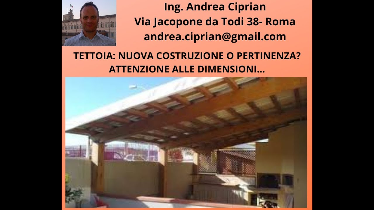 Tettoia: Pertinenza o Nuova Costruzione? Attenzione Alle Dimensioni...
