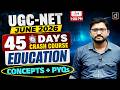 UGC NET June 2026 | Education 45 Days Crash Course + PYQs | Drishti Teaching Exams