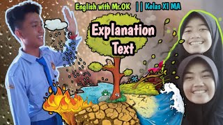 Explanation Text | Bahasa Inggris Kelas XI MA