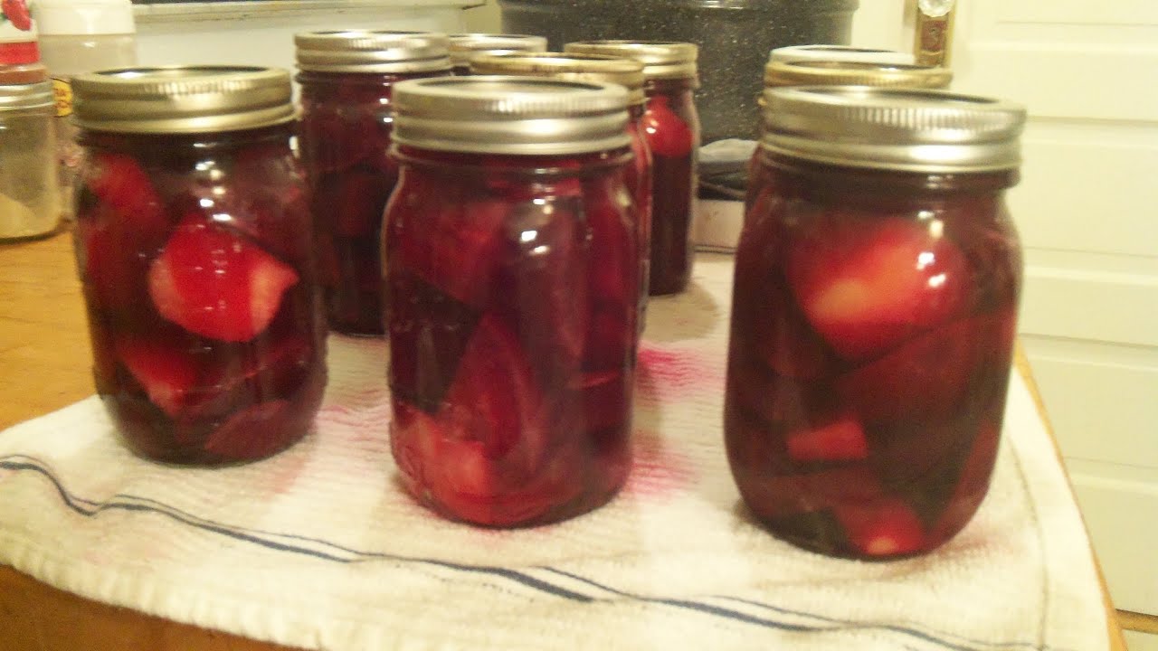 Canning Pickled Beets Canning What You Grow YouTube