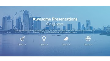 Paralax effect in powerpoint. Powerpoint tricks.