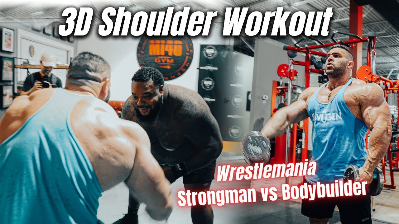 Growing 3D Delts | Shoulder Workout | Julius Maddox & Ryan Crowley