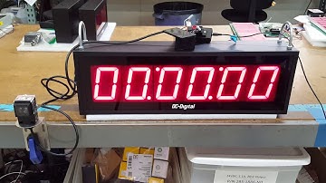 DC-406T-UP (Count Up Timer with Double Sided U-Bolts and 1-Input Reset and Start)