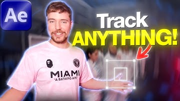 How To Motion Track Text Like Mr Beast! (After Effects Tutorial)