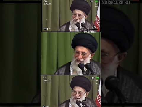 شعر خوانی رهبر آیت الله خامنه ای 