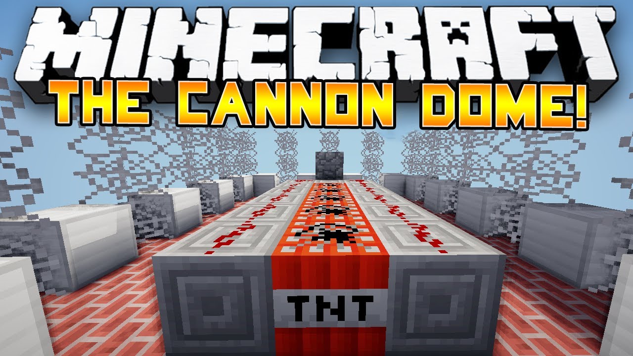 Minecraft Minigame Battle Dome! - THE CANNON DOME! - (Battle Phase) - Part 2/2