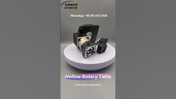 What is the hollow rotary table, and its advantages? #hollow rotary table #automobile #manufacturing
