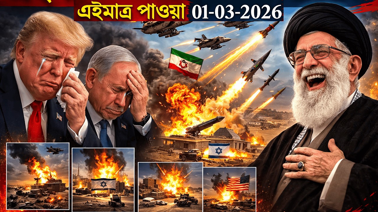 আন্তর্জাতিক বাংলা খবর BBC World News 01 march 2026 | World News Bangla | International News Today