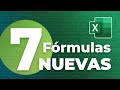 7 Nuevas fórmulas de Excel que no sabías que necesitabas en tu vida 🤓