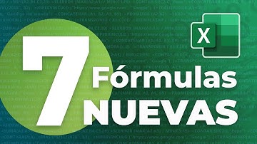 7 Nuevas fórmulas de Excel que no sabías que necesitabas en tu vida 🤓