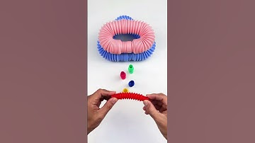 Creating ASMR Relaxing Hook Sound POP TUBE #diy#satisfyingvideos #relaxing #oddasmr #poptubesounds