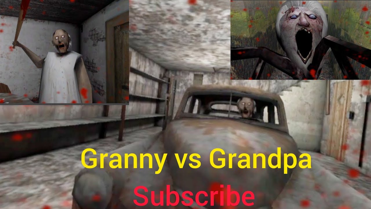 Granny vs Grandpa Horror Gameplay | Granny House Escape Challenge | Granny Chapter 1 gameplay 