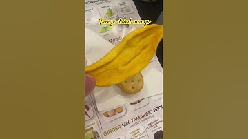 Freeze dried mango, 100% natural! #mango #driedmango #thailand #mangorecipe #nature #naturelovers