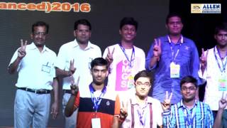 ALLEN's IIT-JEE 2016 Victory Celebration - Medals & Awards Distribution for Top 500 to 5000